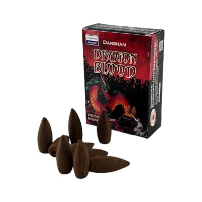 Dragon Blood BackFlow Cones (Кровь Дракона)(Darshan)  конусы с обратным потоком