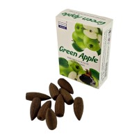 Green Apple BackFlow Cones (Зеленое Яблоко)(Darshan)  конусы с обратным потоком