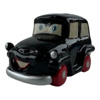 Копилка керамическая Автомобиль черная (11,5х7х7 см)