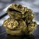 Жаба Фэн-Шуй для привлечения богатства с монетой (6х4х5 см)
