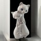 Кошки пара фарфоровые (17,5х7,7х5 см) Кошки пара фарфоровые (17,5х7,7х5 см)