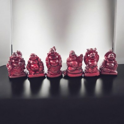 Хотеи каменная крошка набор (6шт) коричневые