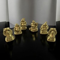 Хотеи каменная крошка набор (6шт) золотистые