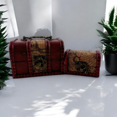 Сундучки набор 2 шт. (8,8х12,5х9,3 см 6х8,8х5,7 см)