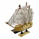 Модель парусника на подставке Морская мечта (14х12,5х3,3 см)