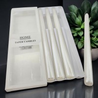 Свечи HOME набор из 4 штук (24,5 см)