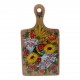 Доска кухонная «Тепло Солнца» ручная роспись (36,5х 19.5х 1.5 см)