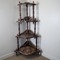 Этажерка из мангового дерева на 4 полки (115х59х42 см) Этажерка из мангового дерева на 4 полки (115х59х42 см)