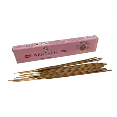 White Musk (Белый Муск) ароматические благовония масала 15 г