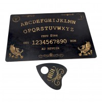 Спиритическая доска OUIJA,на французском языке,темная (44,5×29×0,8см)