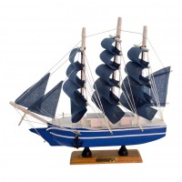 Модель парусника Синие Паруса (21,5х24х4,5 см)