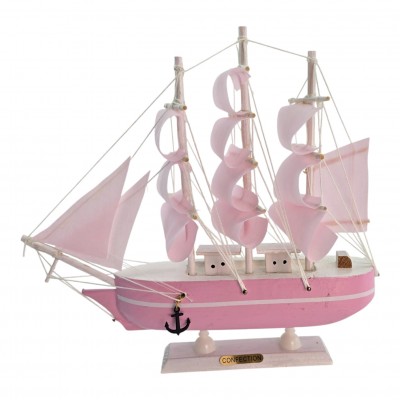 Модель парусника Розовые Паруса (21,5х24х4,5 см)