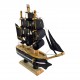 Модель парусника на подставке Пиратский корабль (16 × 15.5 × 3.5 см)
