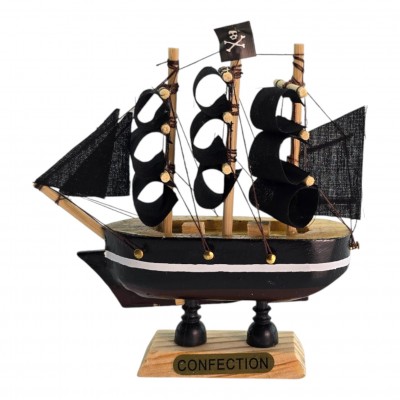 Модель парусника на подставке Пиратский корабль (10 × 10 × 2,5 см)