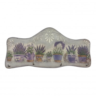 УЦЕНКА. Ключница Лаванда (29,5х14,5х3 см)