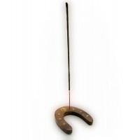 Подставка под благовония Подкова розовое дерево (8х7,5х1 см) Подставка под благовония Подкова розовое дерево (8х7,5х1 см)