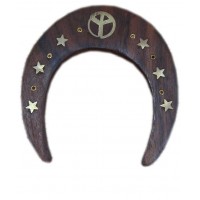 Подставка под благовония  Подкова розовое дерево (10х9,5х1 см)