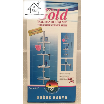 Полка угловая в ванную Dogus