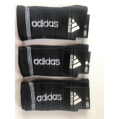Носки ADIDAS ликра мужская 41-44 высокая резинка. Цвет : чёрный