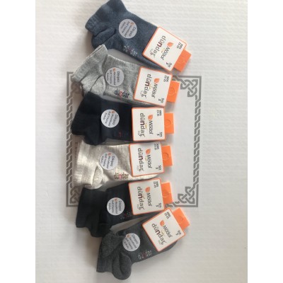 Носки DUNDAR элит патик детские на 3 года . Размер : 23-25 . Состав: модальная нить , бесшовные. Цвет : ассорти Турция