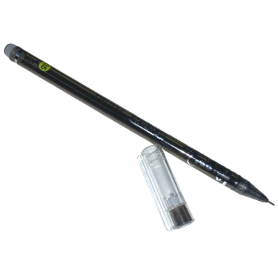 Ручка гелевая пиши-стирай черная 0.5мм/16см