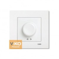 Светорегулятор белый 600Вт ViKO Karre