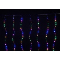 Гирлянда-штора 160 led M-9 Мультицветная 2M*2M на медной проволоке+соед