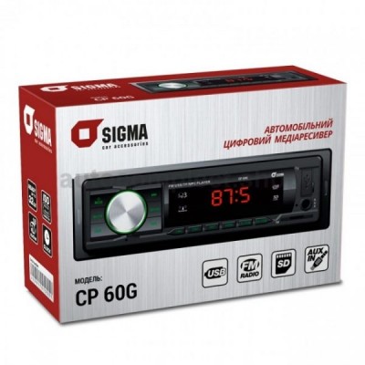 Автомагнитола SIGMA CP 60G
