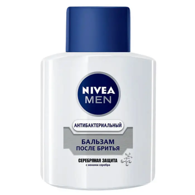 Бальзам после бритья Nivea for men Серебряная защита 100 мл