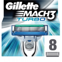 Сменные кассеты Gillette Mach 3 Turbo (8шт)