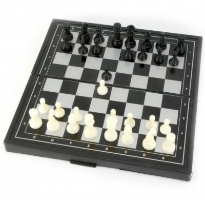 Шахматы, нарды, шашки магнитные (19,5х19х1,5 см)