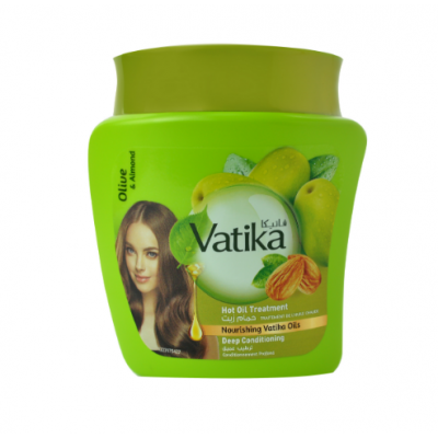 Маска для волос Глубокое кондиционирование VATIKA HAMMAM ZAITH (Оливковое масло, Миндальное масло) 500г