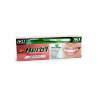 Зубная паста Для чувствительных зубов DABUR HERB'L 150г + зубная щетка