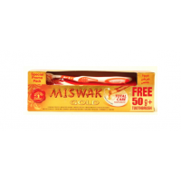 Зубная паста Miswak Gold 120+50г + зубная щетка