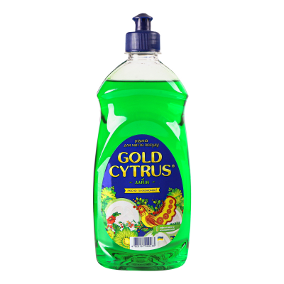 Жидкость для мытья посуды Gold Cytrus 500мл лайм