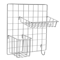 Полка-органайзер настенная 28*28см