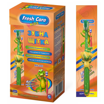 Зубная щетка "Fresh care" детская 12шт/уп 16см