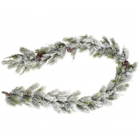 Гирлянда из л.хвои №18 Заснеженная (Роял) Гирлянда из л.хвои №18 Заснеженная (Роял)