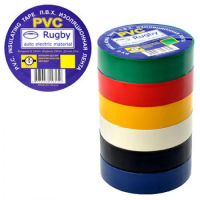 Изолента ПВХ 30м "Rugby" ассорти