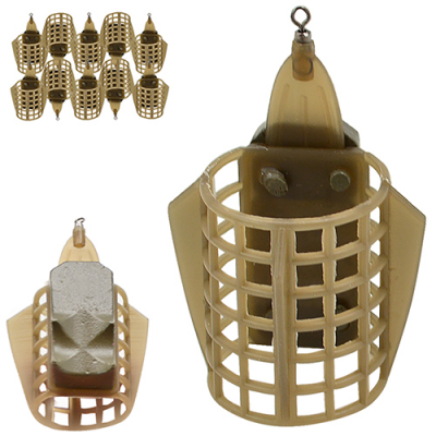Кормушка FeederPRO Sport с грунто зацепами 80г