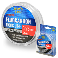 Леска "100% Fluocarbon" 25м*0.23мм