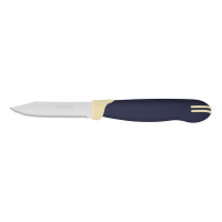 Нож для овощей Tramontina Multicolor с зубчиками 76 мм (23528/213)