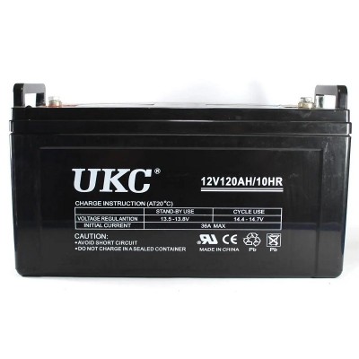 Аккумулятор гелевый 12V/120A UKC