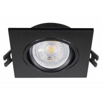 Точечный светильник luxel GU5,3 IP20 черный (DP-07B)