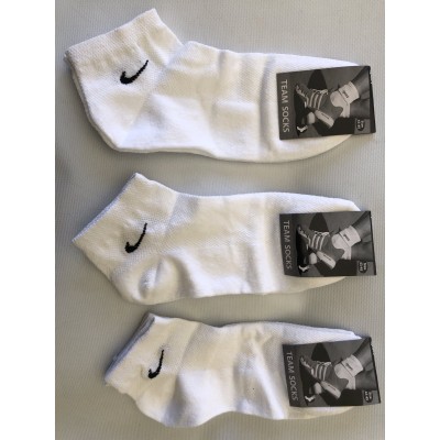 Носки NIKE ликра патик сетка мужская 43-45. Цвет : белый