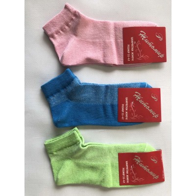 Носки Житомир патики ( низкие ) сетка 35-41 Ражик . Цвет : яркое ассорти Носки Житомир патики ( низкие ) сетка 35-41 Ражик . Цвет : яркое ассорти