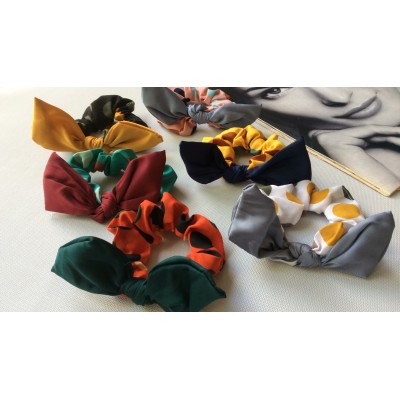 Резинка горошек, с ушками, диам 8 см