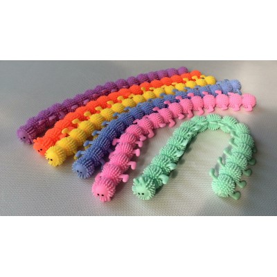 Игрушка антистресс, сороконожка, длина 25 см
