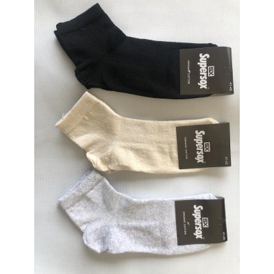 Носки SUPERSOX ликра средняя сетка мужская 40-45 . Цвет : ассорти