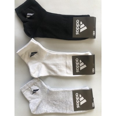 Носки ADIDAS ликра средняя сетка мужская 40-45. Цвет : ассорти
